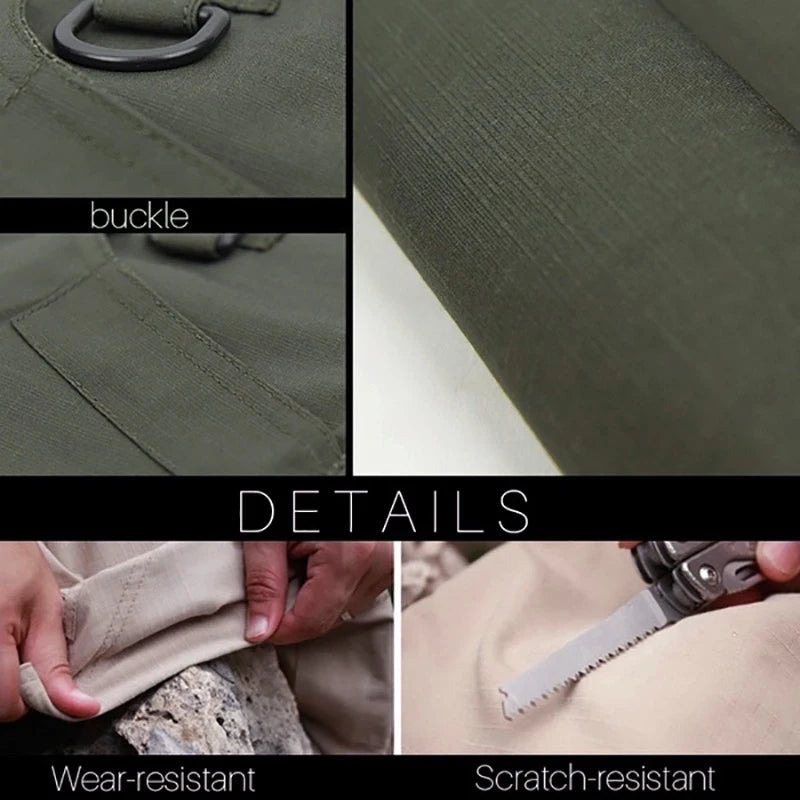 Classic Multi Pocket Outdoor Hiking Trekking Pants