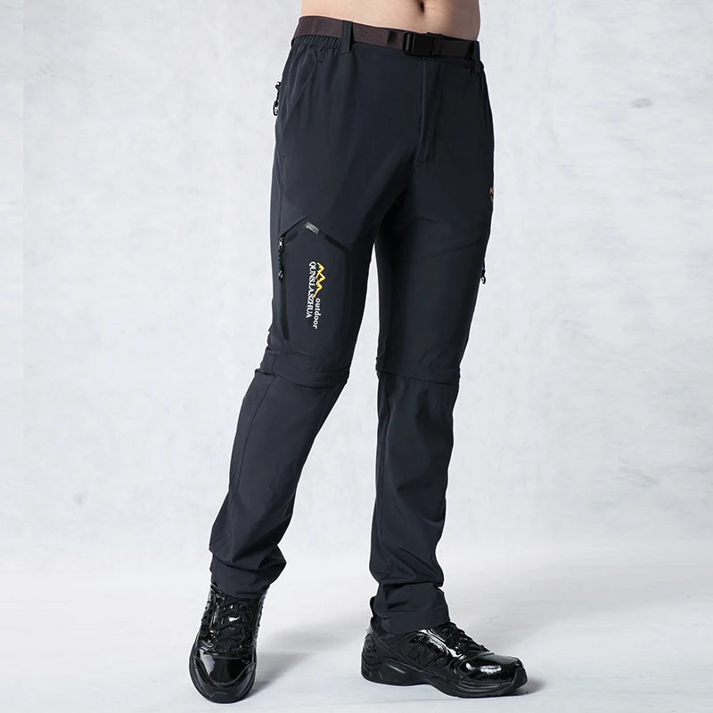 TRVLWEGO Men's Waterproof Camping Hiking Trekking Pants