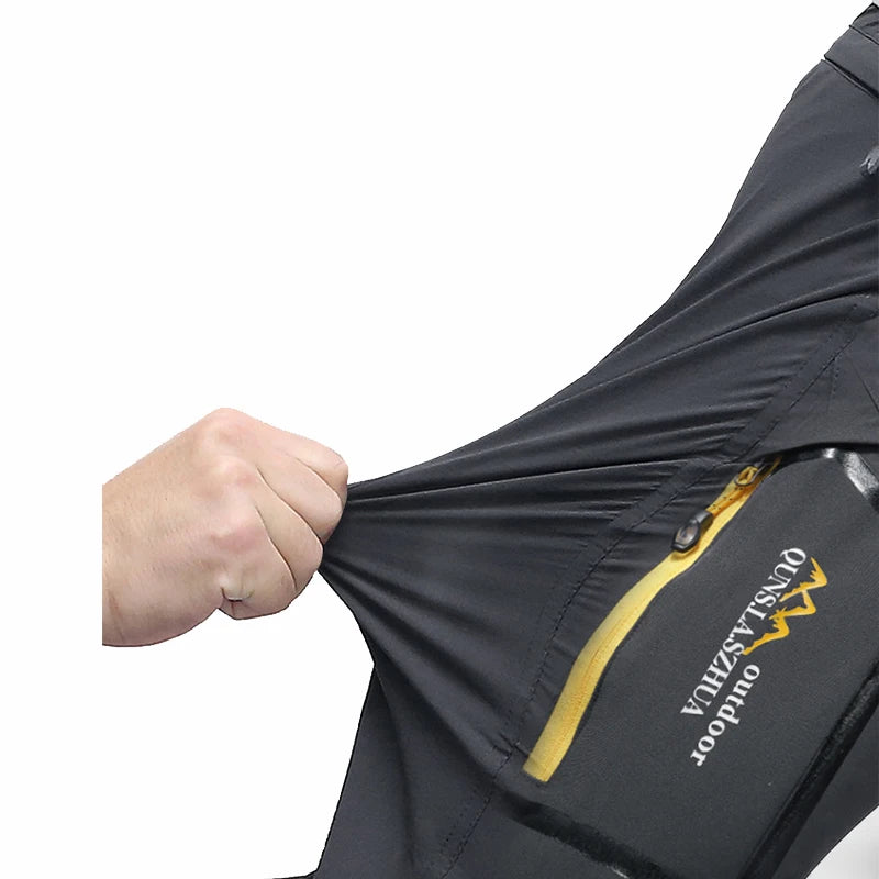 TRVLWEGO Men's Waterproof Camping Hiking Trekking Pants