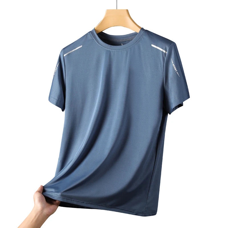 Men's Breathable Quick Drying Running Hiking Fishing T-shirts