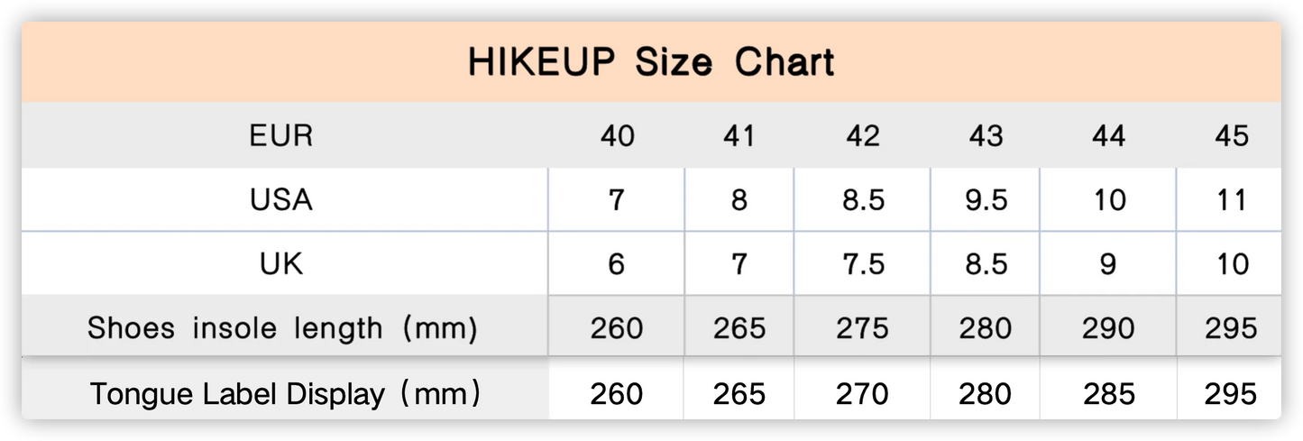 HIKEUP Suede Leather Men's Hiking Trekking Shoes