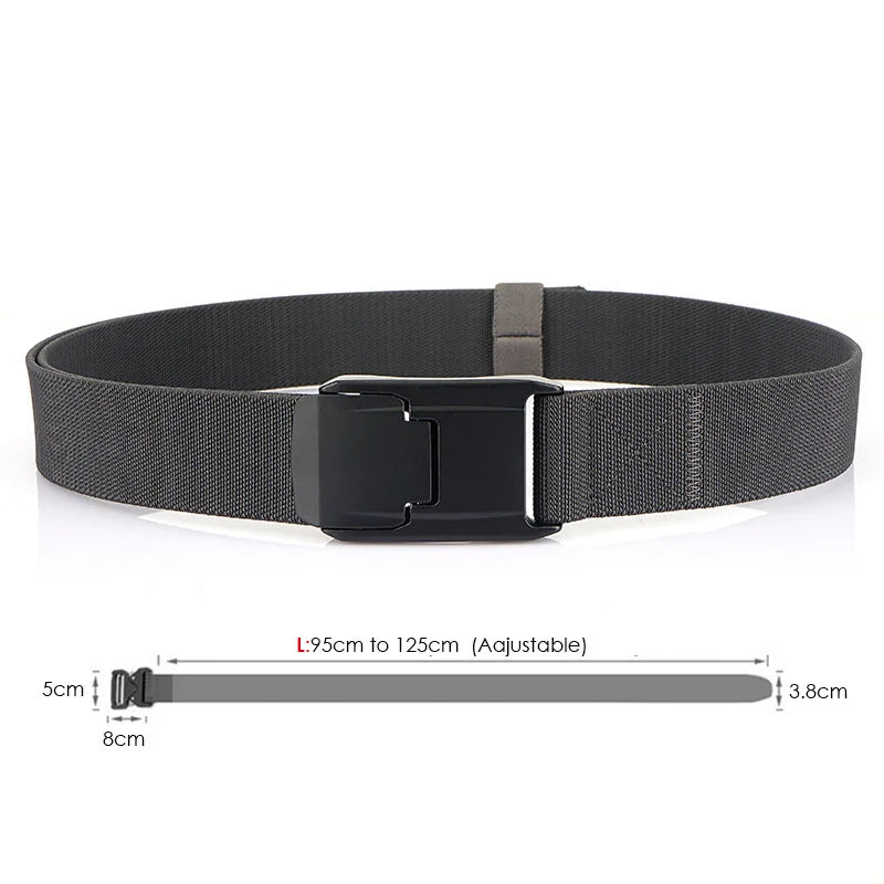 Stretch Belt For Men and Women with Quick Release Buckle