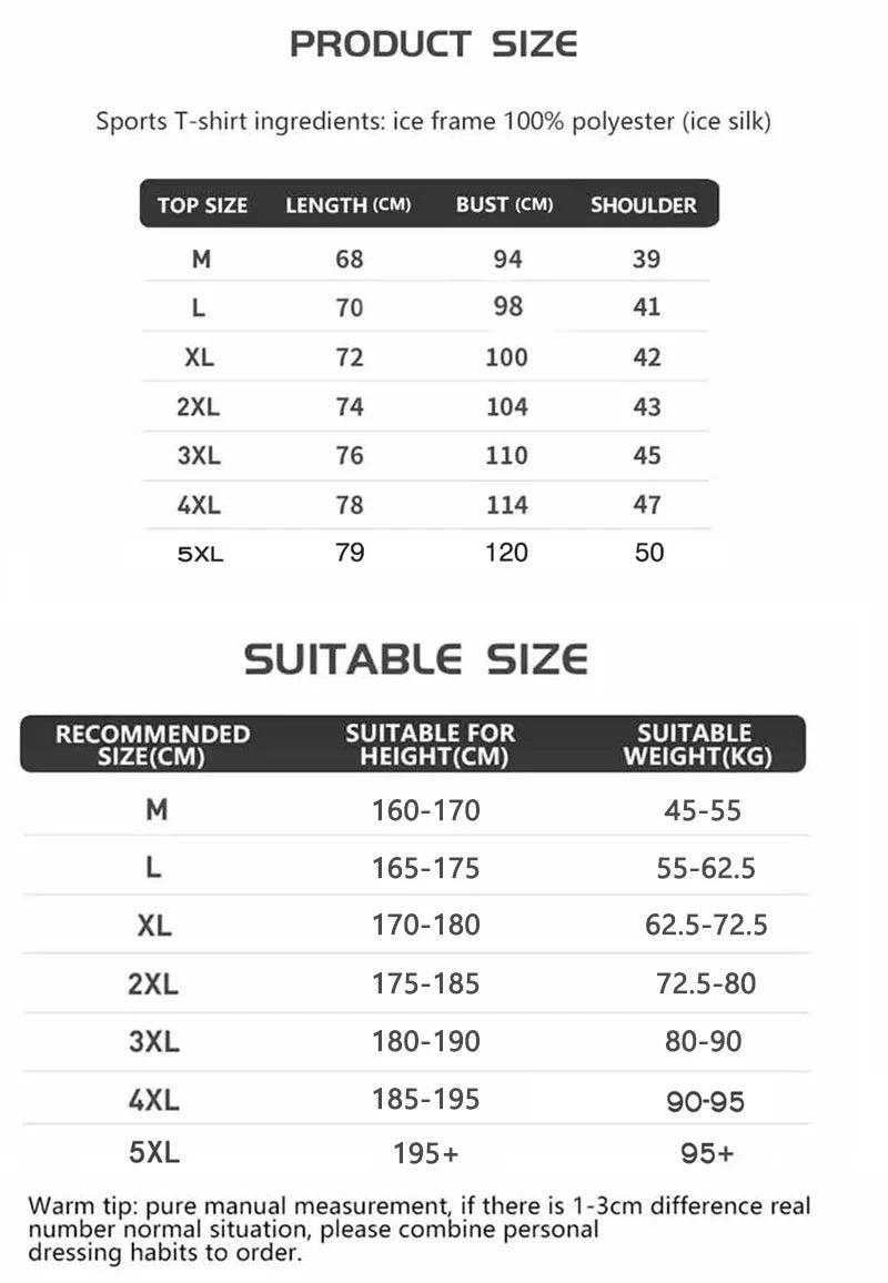 Summer Ice Silk Long Sleeve Breathable T-Shirt Men