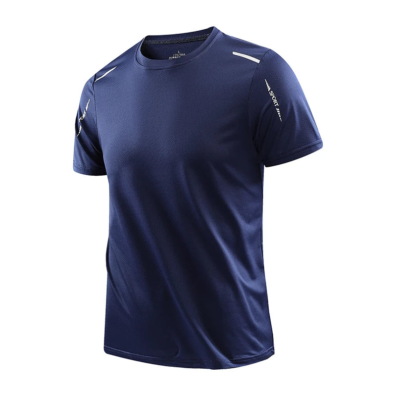 Men's Breathable Quick Drying Running Hiking Fishing T-shirts