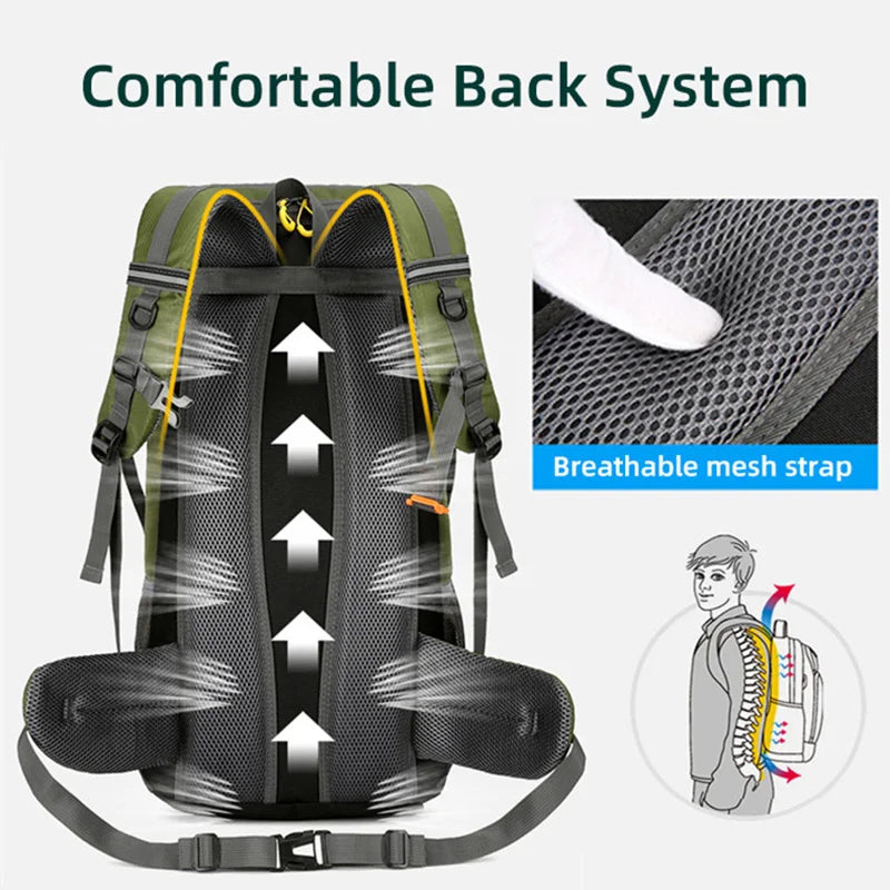 50L Travel Camping Hiking Bag