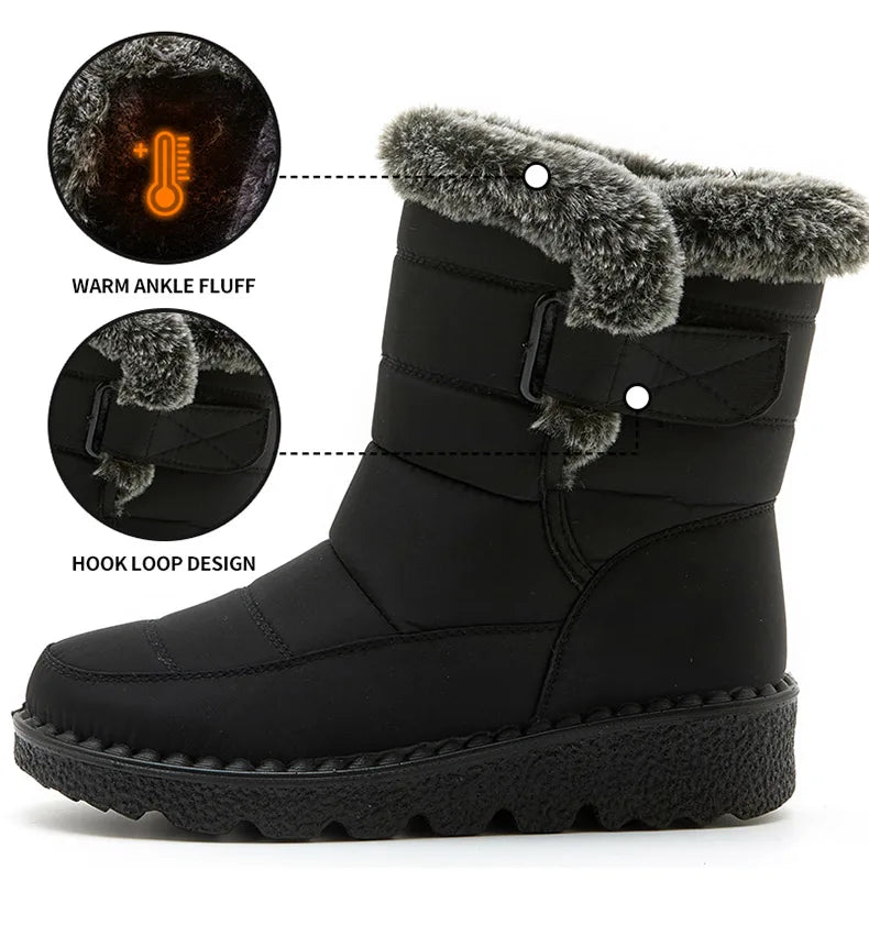 Waterproof Snow Winter Boots for Women