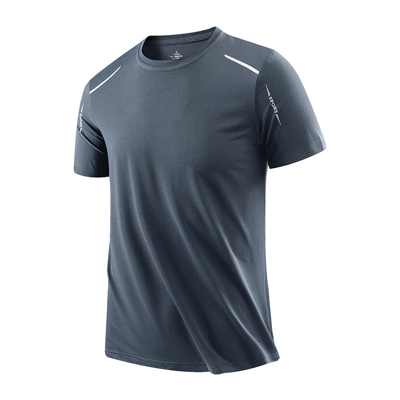Men's Breathable Quick Drying Running Hiking Fishing T-shirts