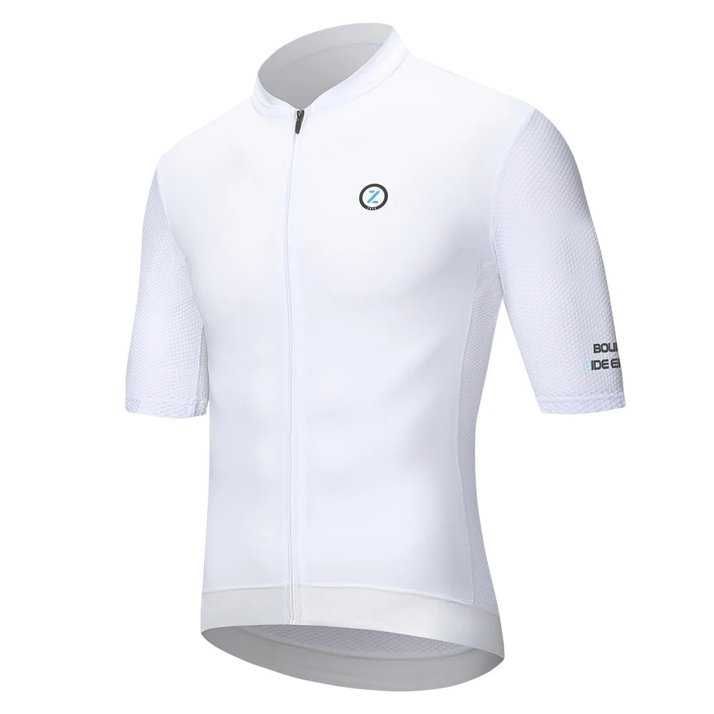Slim Fit Breathable Men's Long Sleeve Cycling Jersey