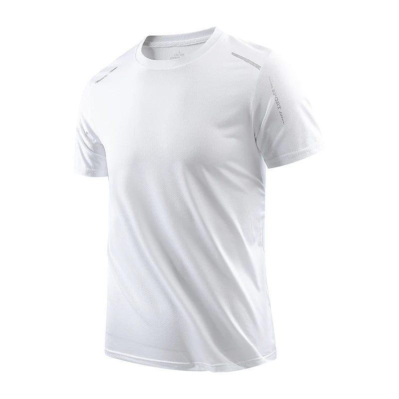 Men's Breathable Quick Drying Running Hiking Fishing T-shirts