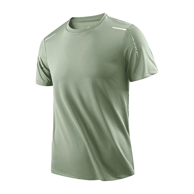Men's Breathable Quick Drying Running Hiking Fishing T-shirts