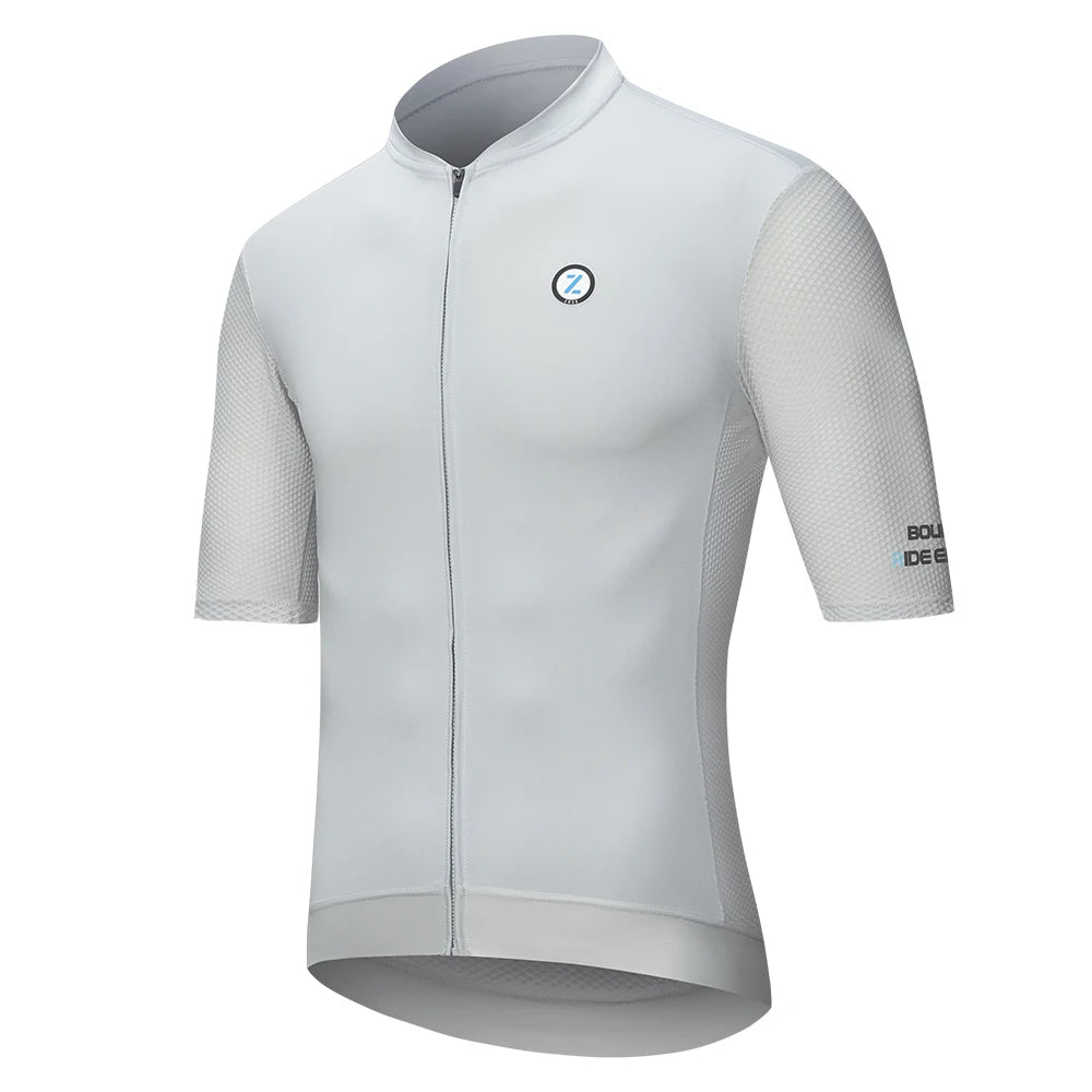 Slim Fit Breathable Men's Long Sleeve Cycling Jersey