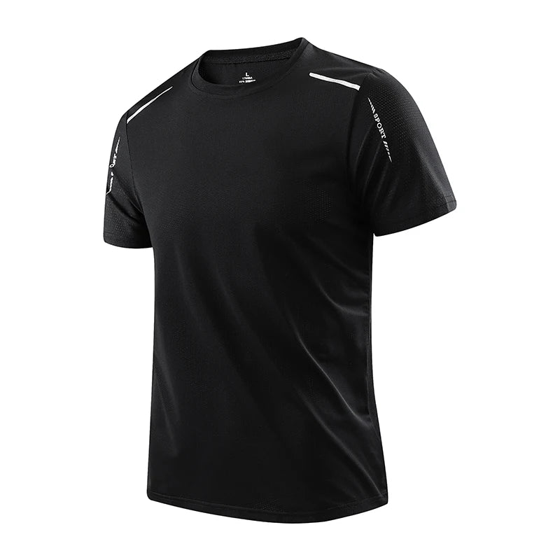 Men's Breathable Quick Drying Running Hiking Fishing T-shirts