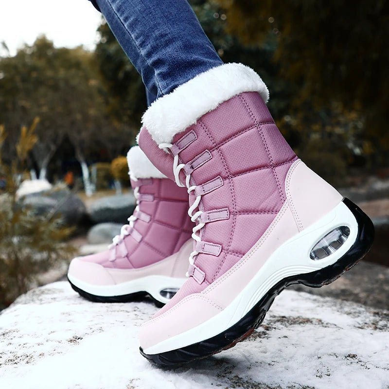 Women's Waterproof Winter Snow Boots - Xnest