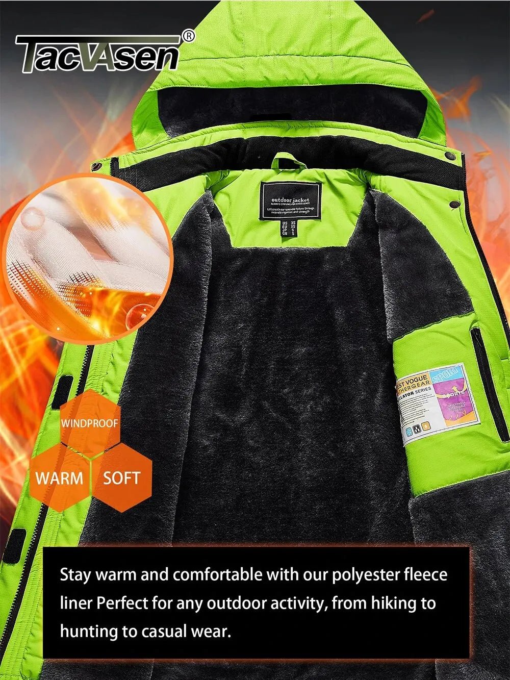 Women's Winter Ski Jacket - Xnest