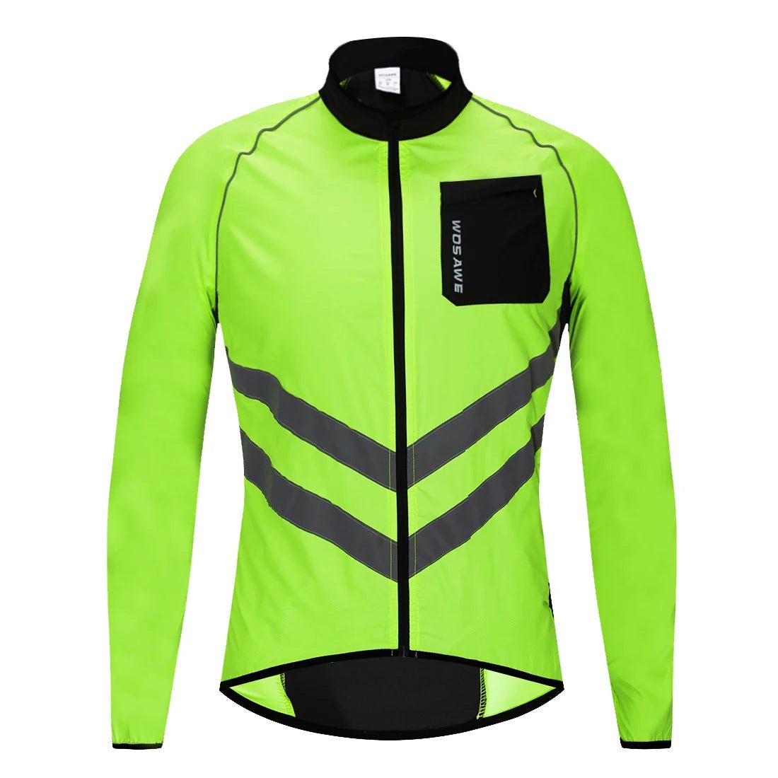 WOSAWE Ultralight Men's Cycling Windbreaker Reflective Jacket - Xnest