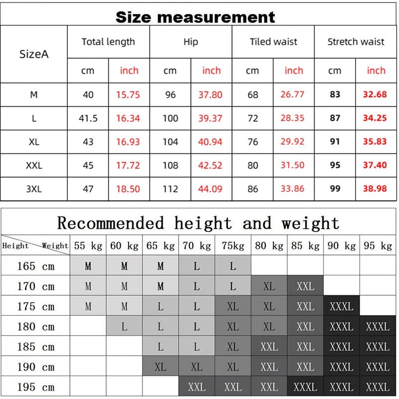 Men's Multi Pocket Fitness Running Shorts - Xnest