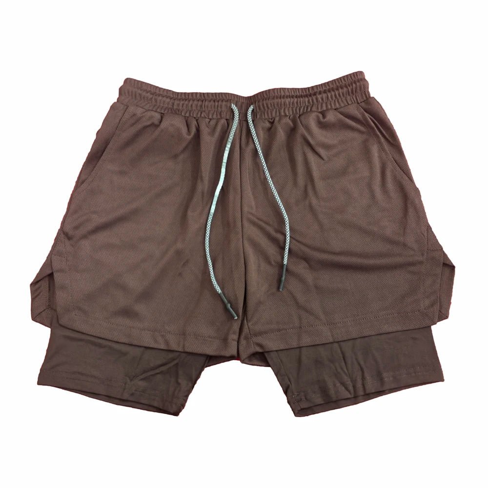Men's Multi Pocket Fitness Running Shorts - Xnest