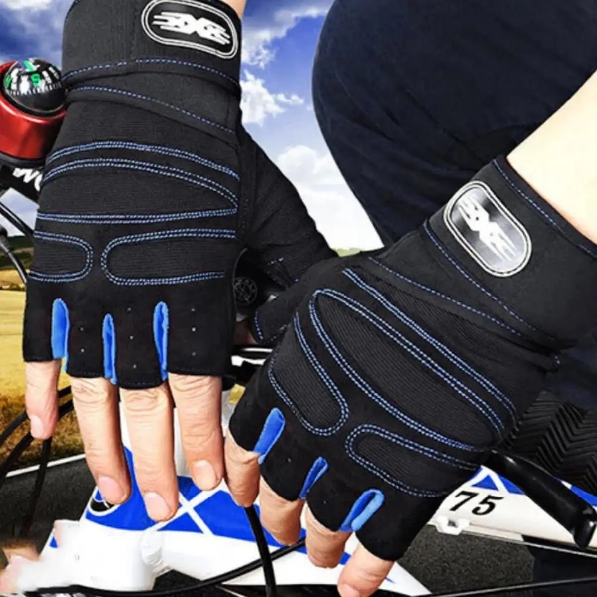 Gym Gloves for Men Women for Fitness Weight Lifting Wristband - Xnest