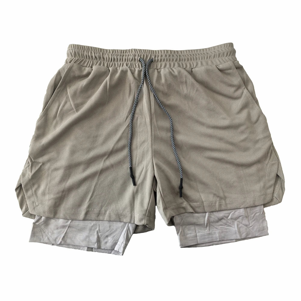 Men's Multi Pocket Fitness Running Shorts - Xnest