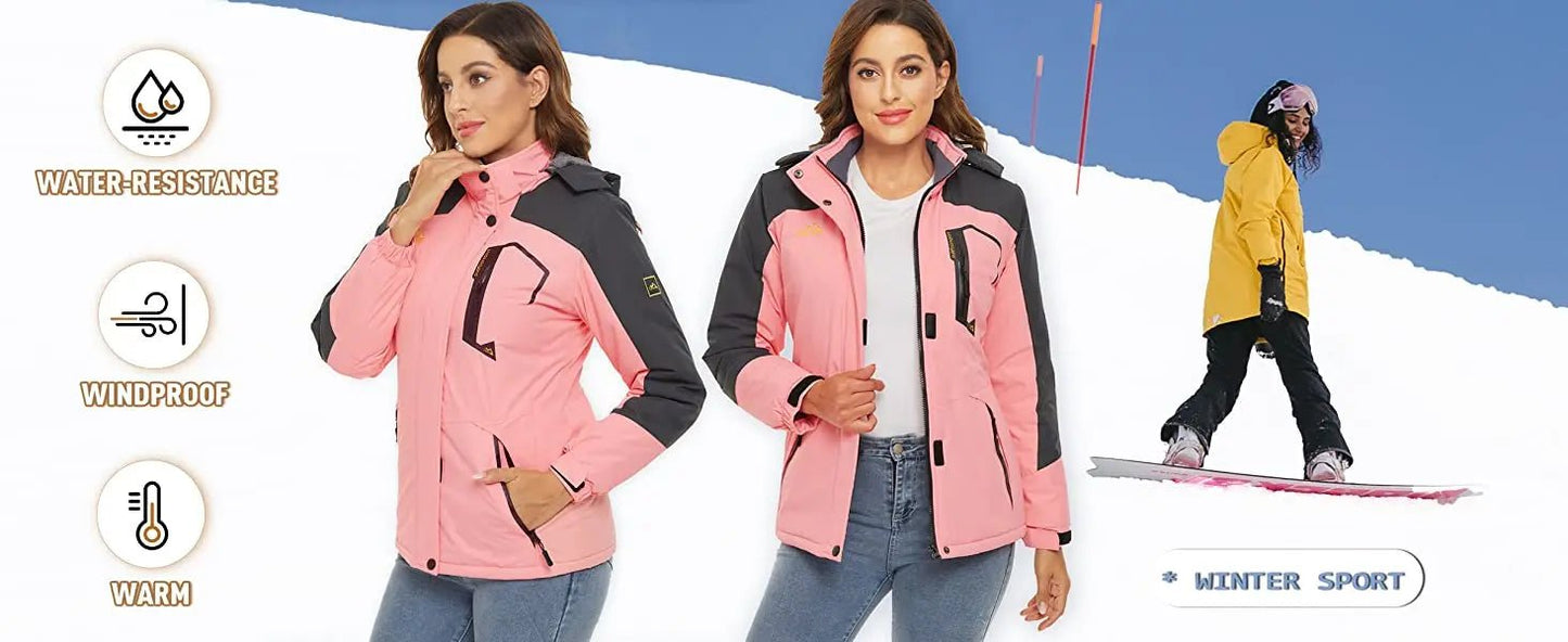 Women's Winter Ski Jacket - Xnest