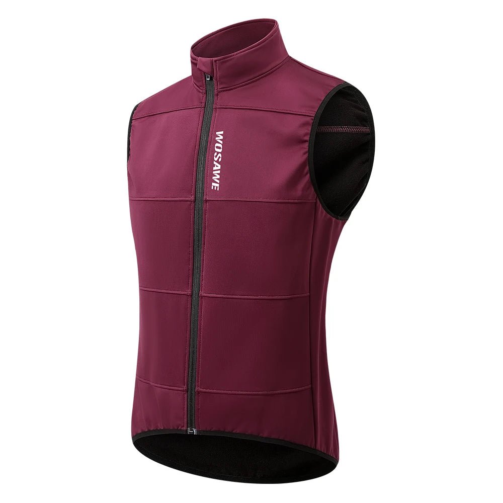 WOSAWE Winter Cycling Gilet for Men - Xnest