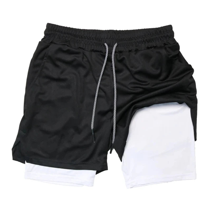 Men's Multi Pocket Fitness Running Shorts - Xnest