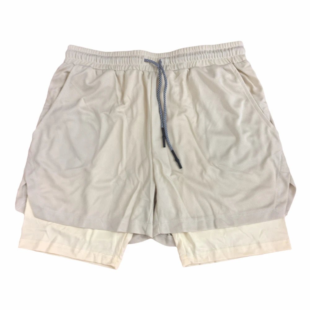 Men's Multi Pocket Fitness Running Shorts - Xnest