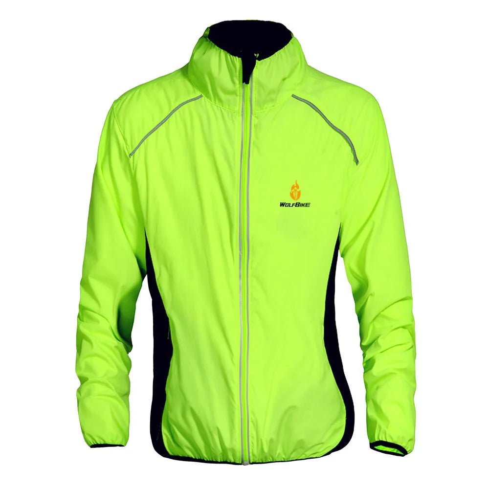 WOSAWE Men's Windproof Water - repellent Reflective Cycling Jacket - Xnest