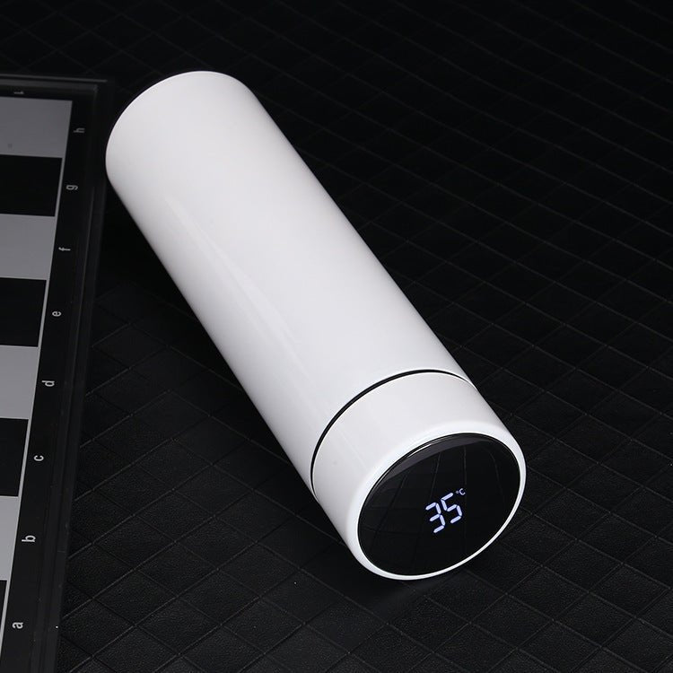 500ML Smart Water Bottle Stainless Steel Vacuum Flask with Intelligent Temperature Display - Xnest
