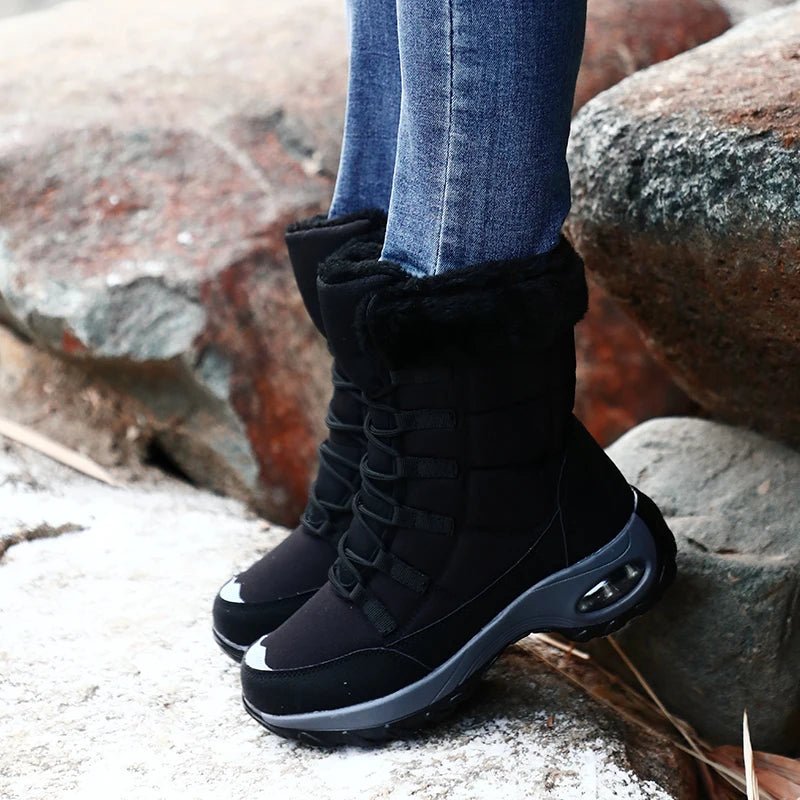 Women's Waterproof Winter Snow Boots - Xnest