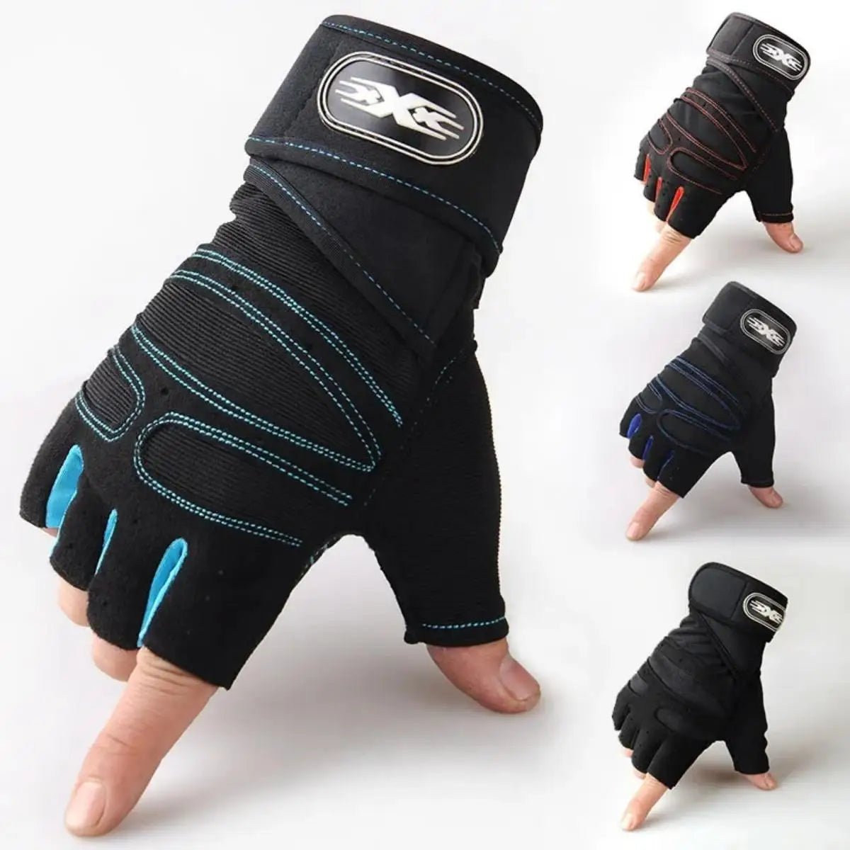 Gym Gloves for Men Women for Fitness Weight Lifting Wristband - Xnest