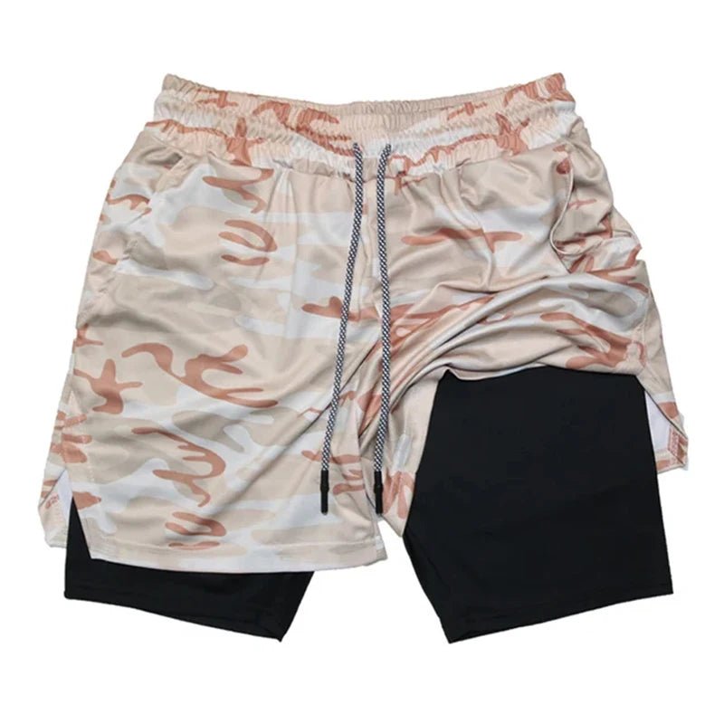 Men's Multi Pocket Fitness Running Shorts - Xnest