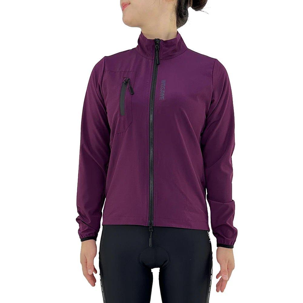 WOSAWE Women's Windproof Waterproof Reflective Cycling Jacket - Xnest