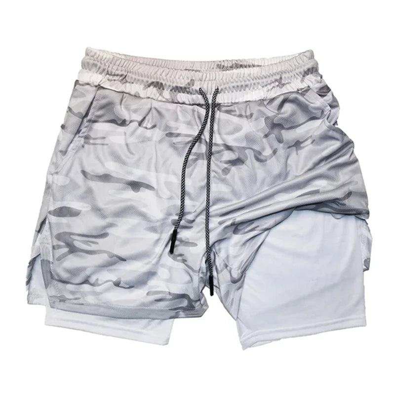Men's Multi Pocket Fitness Running Shorts - Xnest