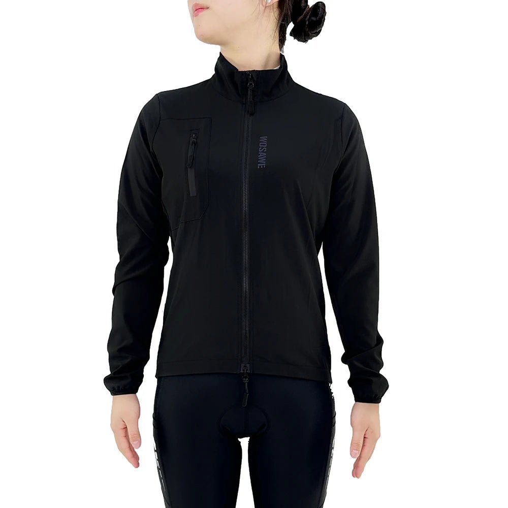 WOSAWE Women's Windproof Waterproof Reflective Cycling Jacket - Xnest