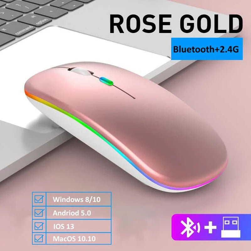 Silent Rechargeable Wireless Mouse - Xnest