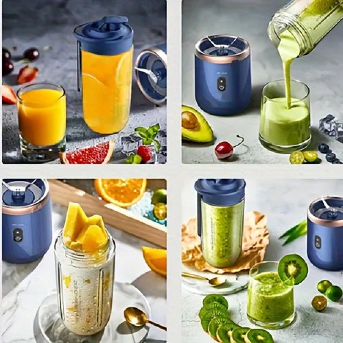 Portable 6 Blades Fruit Juicer with USB Charging - Xnest