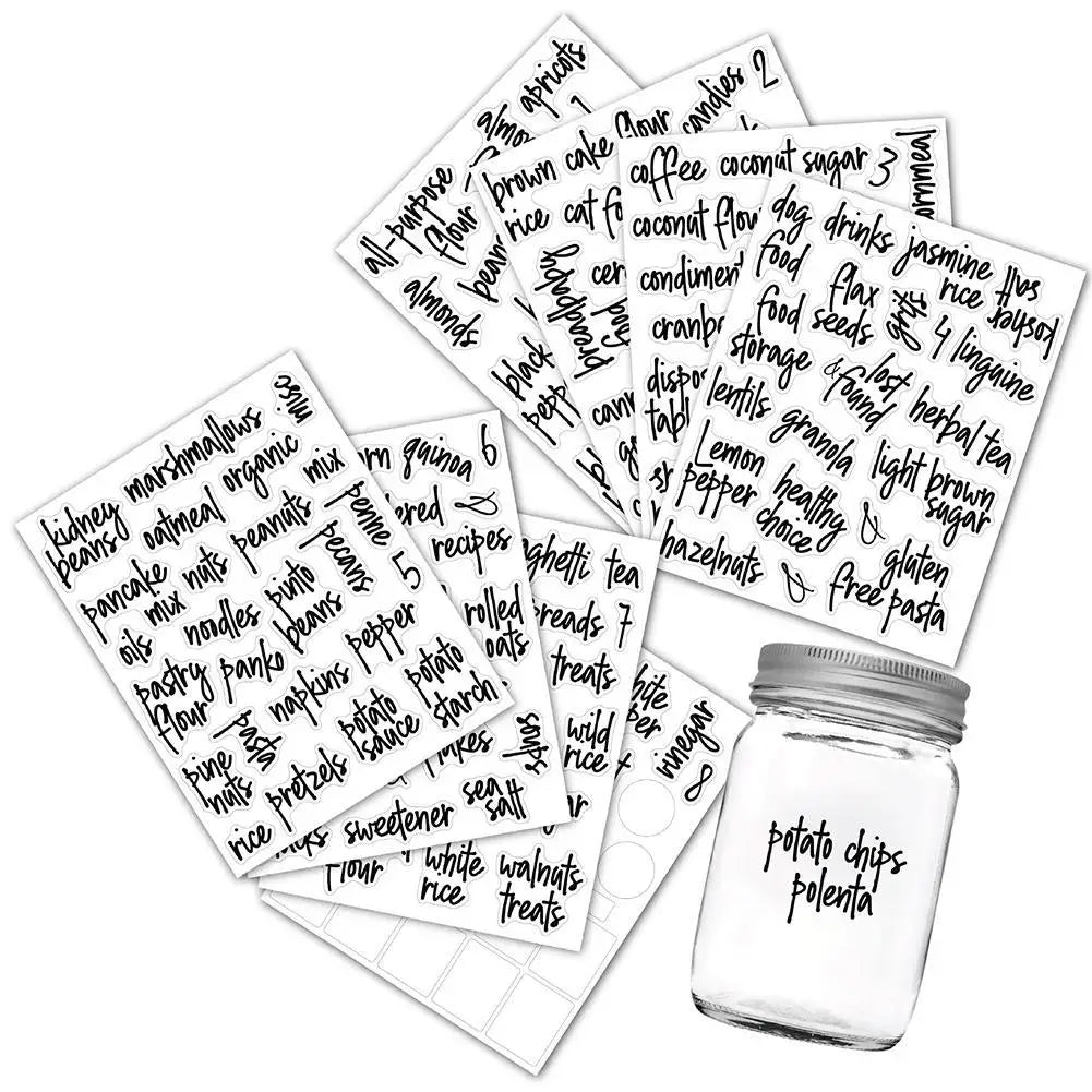 Self-Adhesive Pantry Labels - Xnest