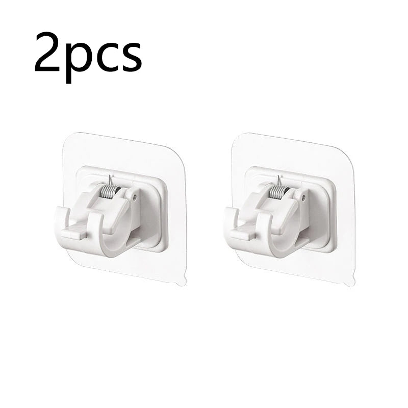 Adjustable Nail - Free Self Adhesive Curtain Rod Clip - Xnest