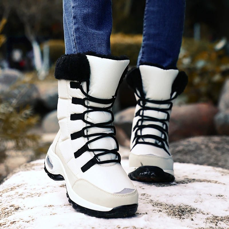 Women's Waterproof Winter Snow Boots - Xnest