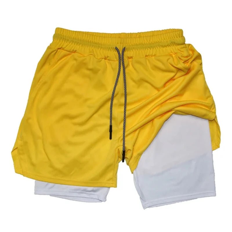 Men's Multi Pocket Fitness Running Shorts - Xnest