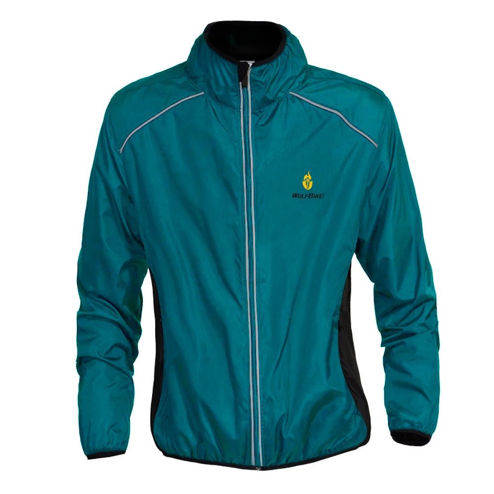 WOSAWE Men's Windproof Water - repellent Reflective Cycling Jacket - Xnest