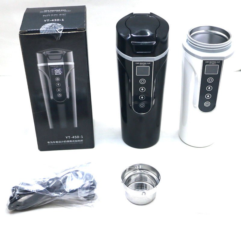 Portable Car Heating Smart Water Bottle - Xnest