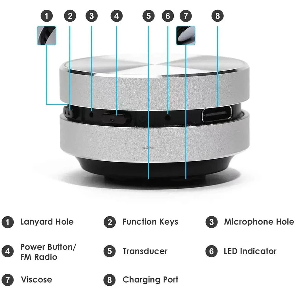 Bone Conduction Bluetooth Compatible Wireless Hummingbird Speaker - Xnest
