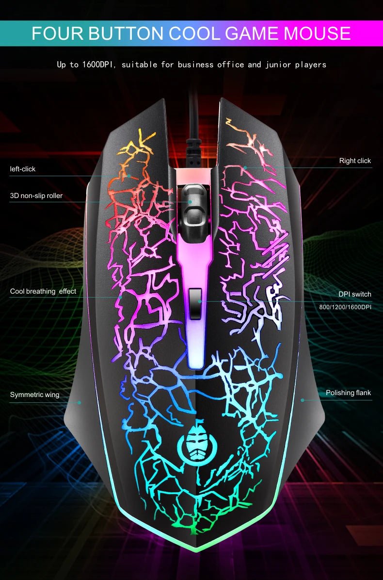 Gaming Keyboard & Mouse Set - Xnest