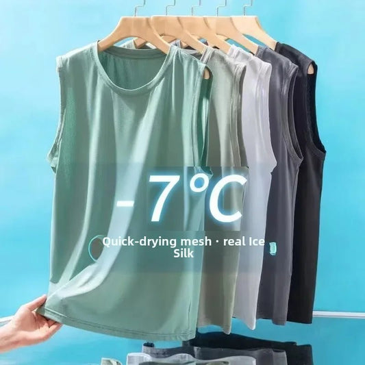 Men's Ice Silk Mesh Lightweight Vest - Xnest