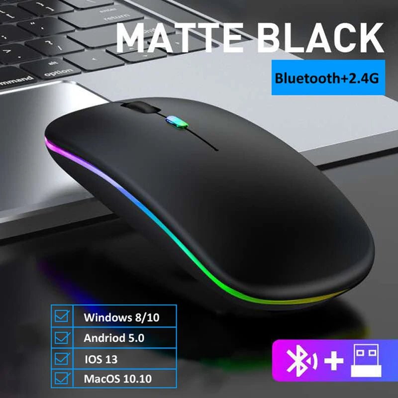 Silent Rechargeable Wireless Mouse - Xnest