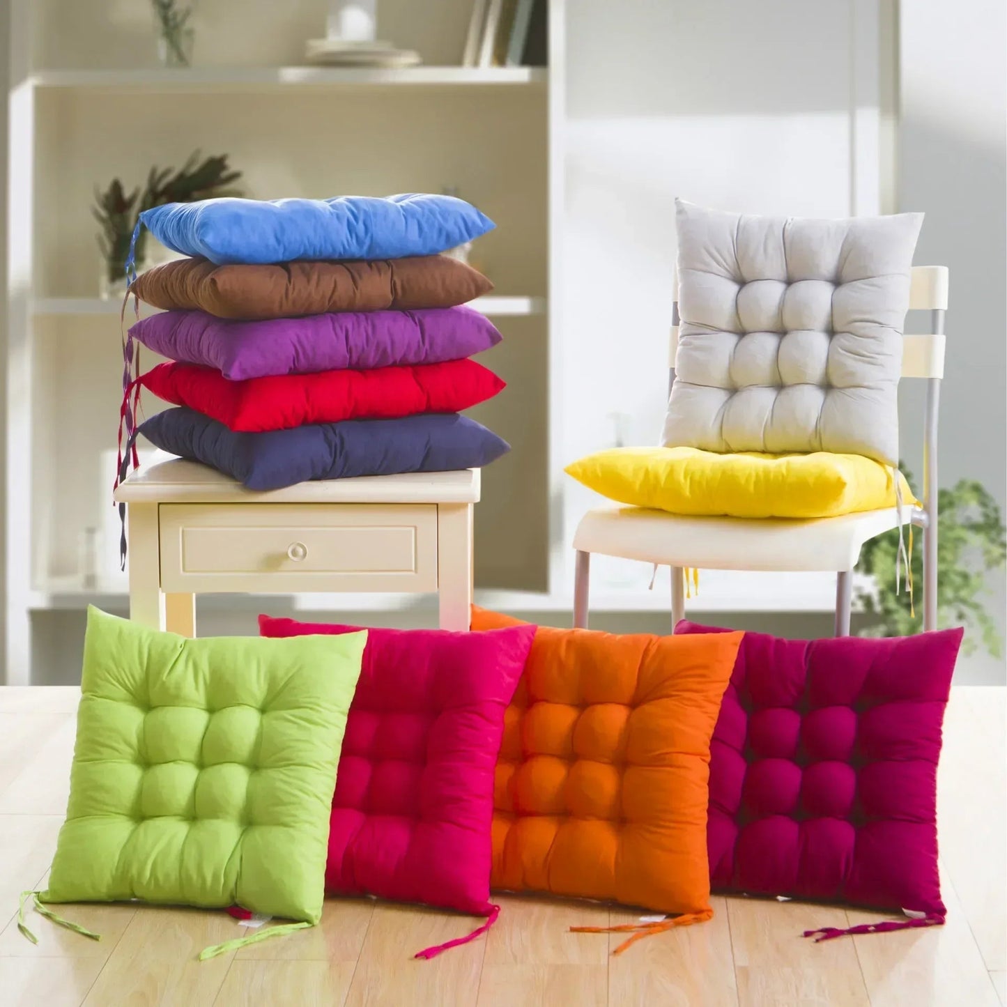 Square Chair Seat Cushion For Indoor and Outdoor - Xnest