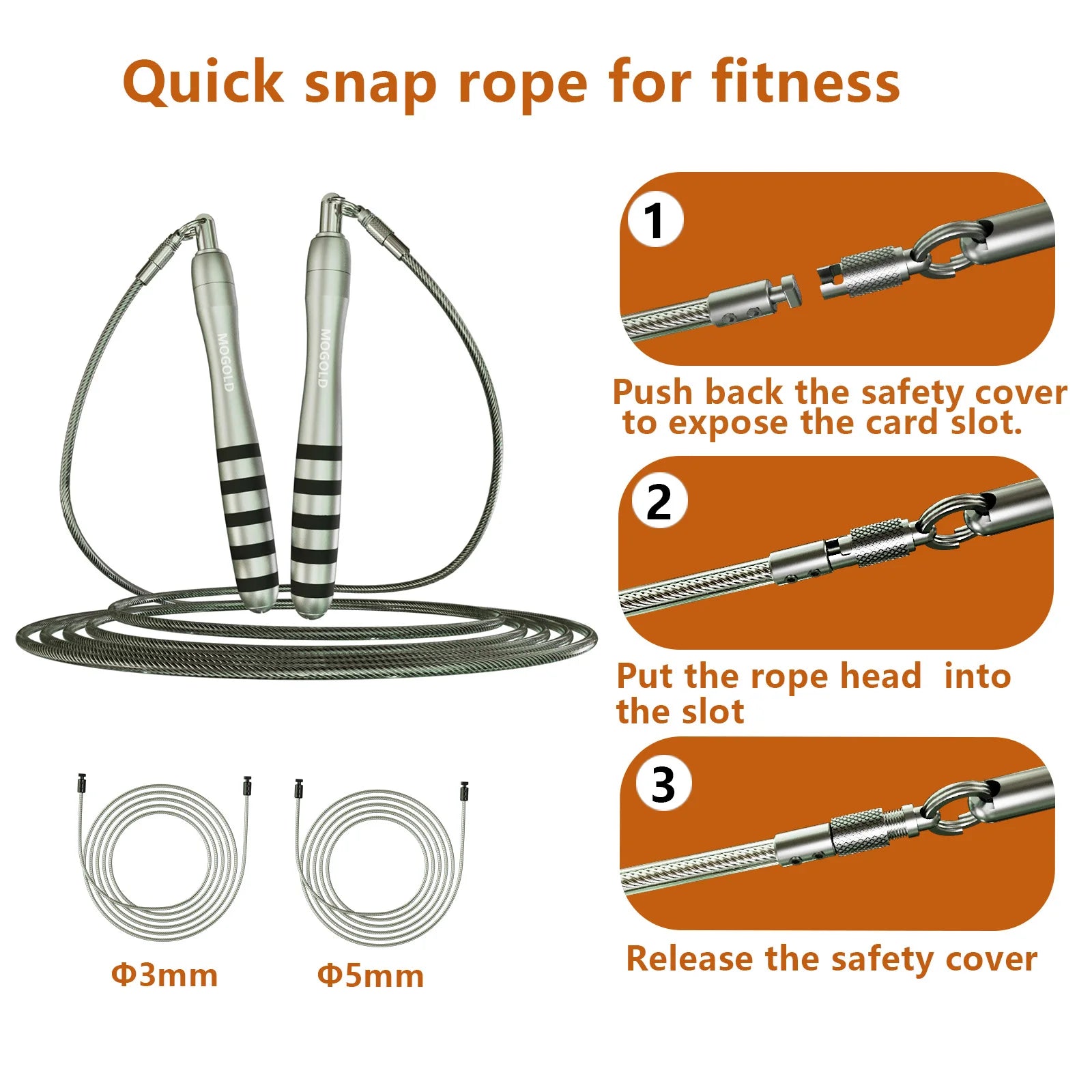 Durable Crossfit Speed Jumping Rope - Xnest