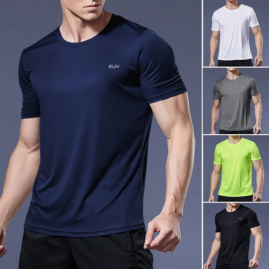 Men's Quick Dry Jogging T-Shirts - Xnest